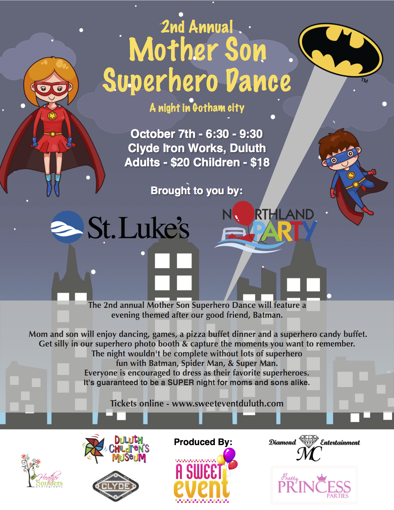 Mother Son Superhero Dance 2016 Perfect Duluth Day