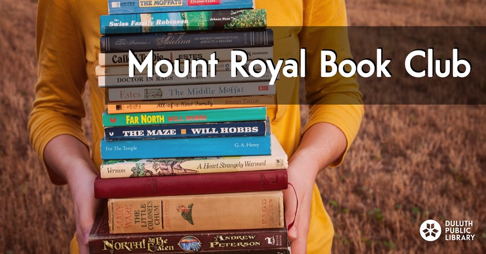 Mount Royal Book Club Perfect Duluth Day