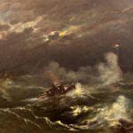 Feodor von Luerzer’s Lake Superior oil painting