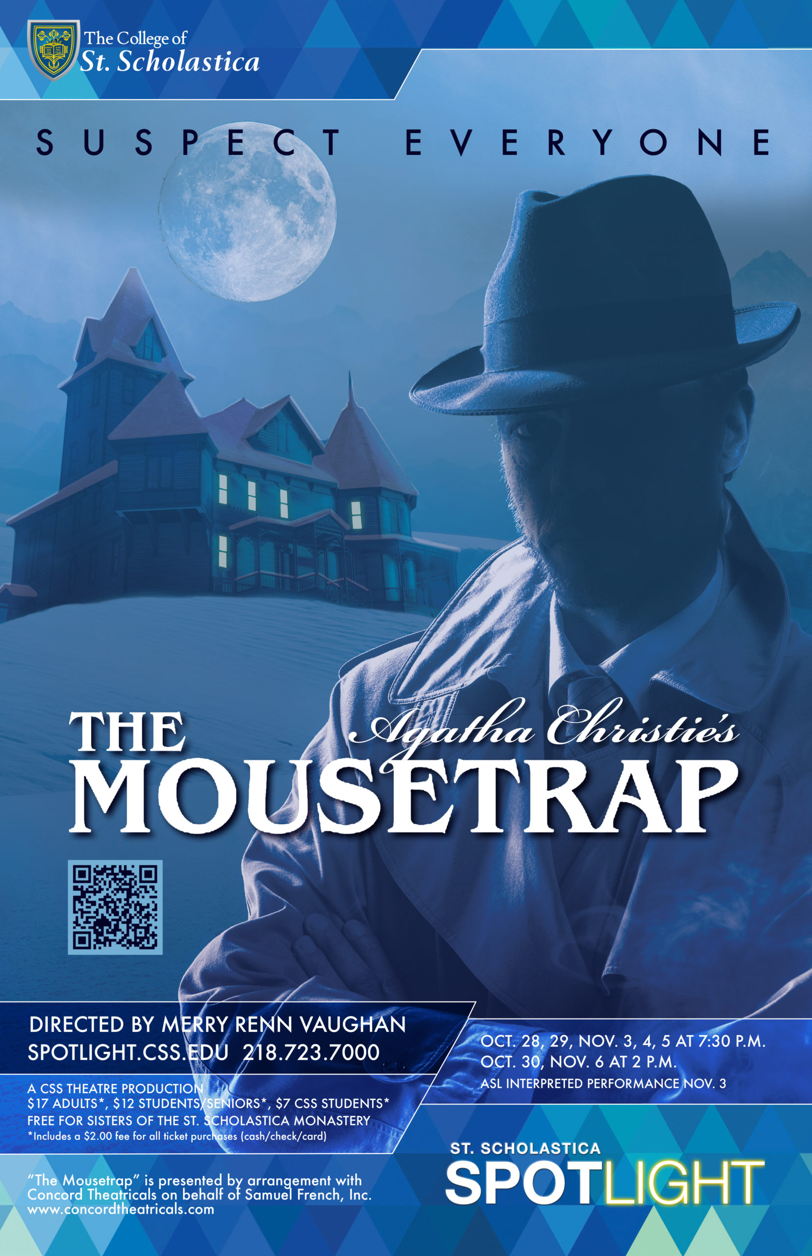 Gallery 7 Theatre takes on Agatha Christie classic 'The Mousetrap