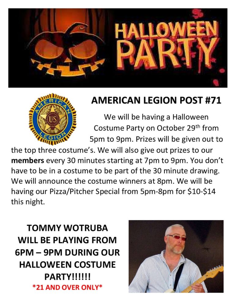 American Legion Halloween Party with Tommy Wotruba Perfect Duluth Day