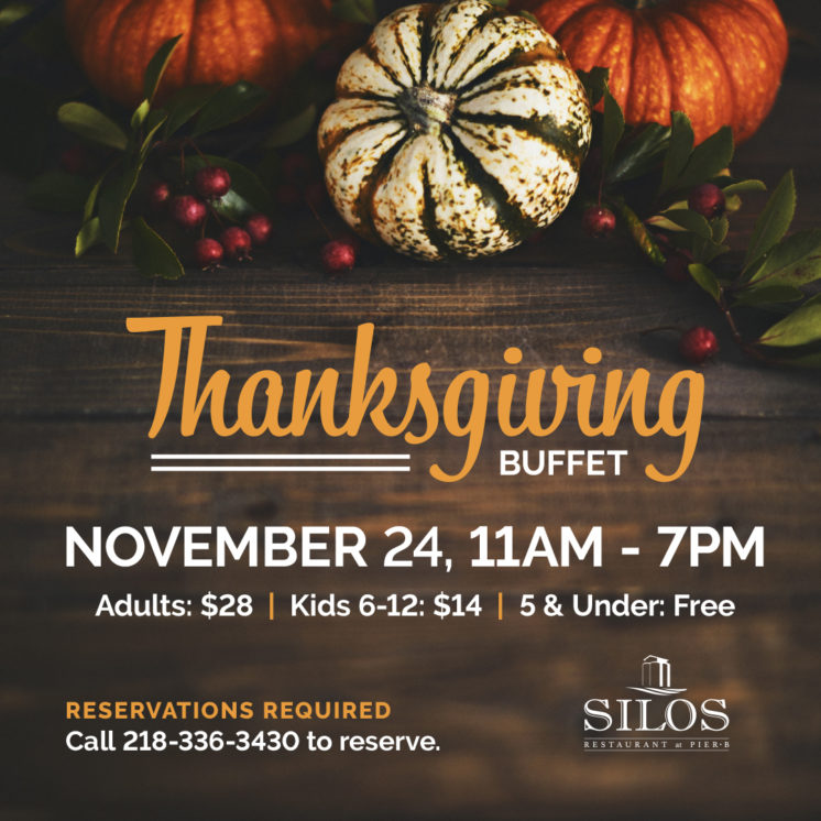 Thanksgiving Buffet at Silos Restaurant Perfect Duluth Day