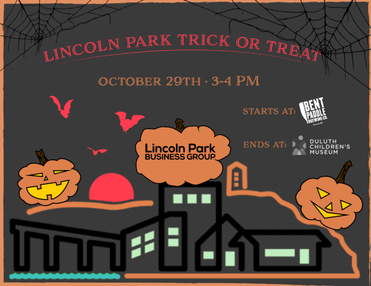 Lincoln Park Trick or Treat Perfect Duluth Day