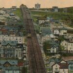 Postcard from the Duluth Incline Railway in 1914
