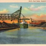 Postcard from Coal Docks in the Duluth Harbor